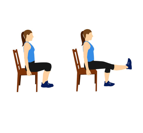 Seated Knee Extension: Strengthen Your Lower Leg Muscles